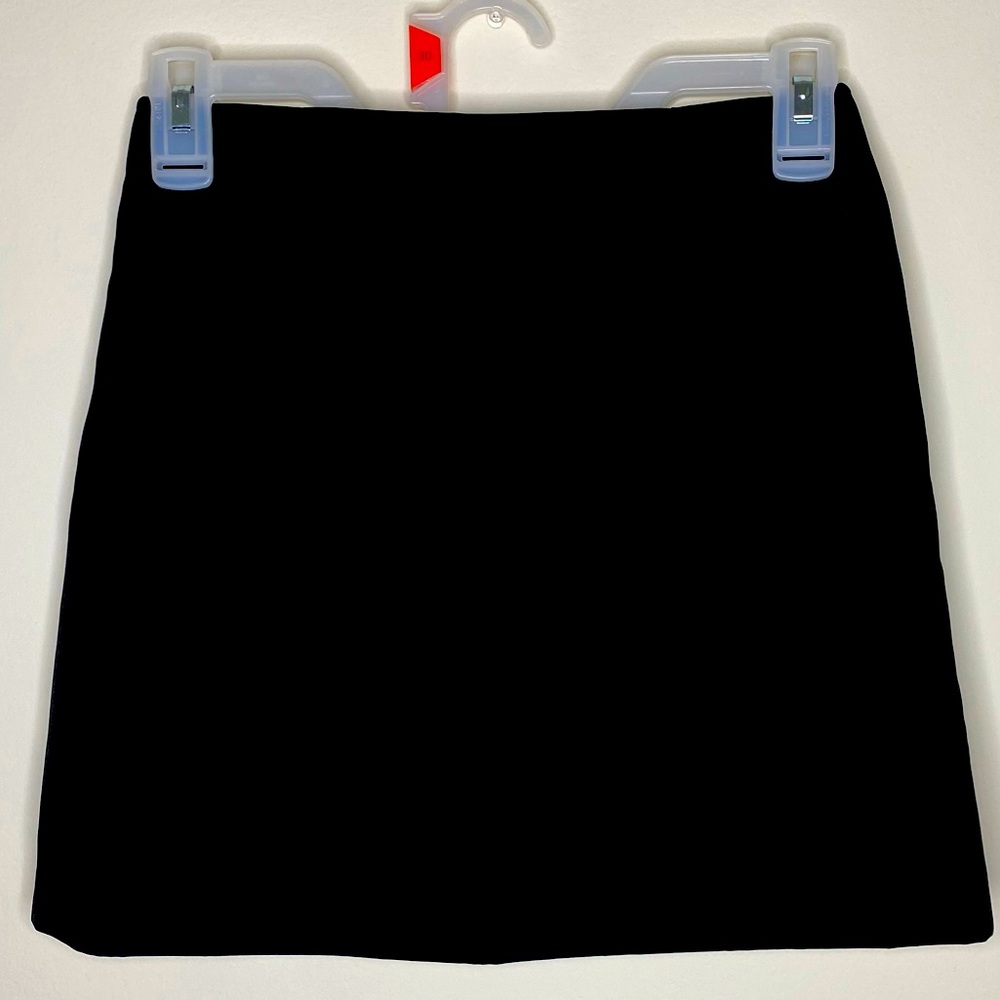 Black Pencil Mini Skirt NWT